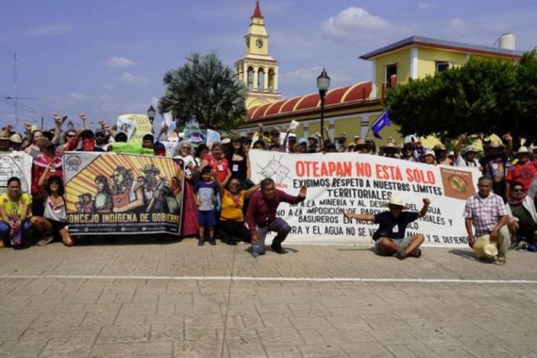 Read more about the article Day 4. Oteapan, Veracruz. Resisting displacement for the benefit of the rich