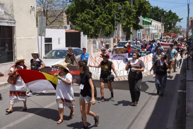 Read more about the article Day 7. Valladolid, Yucatán. The People, like the jungle, will always sprout.